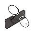 SOOLALA 2 Pairs of Women Men Go Everywhere SOS Pince Nez Style Nose Resting Pinching Portable Wallet Reading Glasses, +1.0x