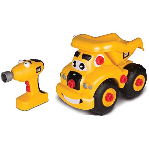 Toy State Caterpillar CAT Buildin' Crew TakeAPart Buddies Haulin' Harry Dump Truck Light