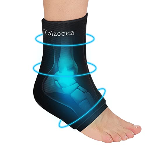 Ankle Foot Ice Pack Wrap for Injuries, Reusable Gel Ice Pack for Hot