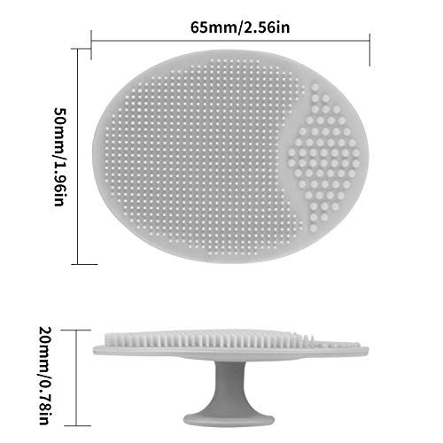 Silicone Face Scrubbers Exfoliator BrushFacial Cleansing Brush