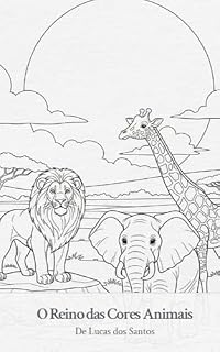 Livro Reino das Cores: Animais: Livro de colorir para imprimir