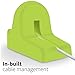 Orzly Compact Stand for Apple Watch Charger, Night Stand Mode Compatible, Integrated Cable Management Slot (Compatible with Apple Watch Series 4 Series 3 Series 2 Series 1 38mm 42mm 40mm 44mm) Green