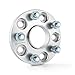 32mm (1.25 inch) Hubcentric 5x114.3 Wheel Spacers (64.1mm bore, 12x1.5 Studs) Compatible with Acura Honda ILX RL RSX TLX TSX Integra Type R TL Accord Civic Element S2000 CRZ CR-Z - Silver 2pcs
