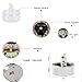 Solar Tea Lights Candles LED Flameless Flickering Candles Waterproof Candle Lights for Wedding Birthday Party Christmas Thanksgiving Décor-12 Pack