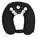 ZenGuru Best Acupressure U-Shaped Neck Pillow - Effective Remedy for Neck & Shoulders Pain and Stress Relief - with Magnet Therapy (Black)