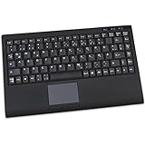 KeySonic 540U + US Mini SoftSkin KEYBOARD BLACK