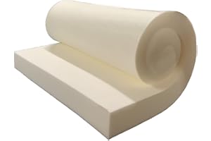 GoTo Foam 2" Height x 30" Width x 84" Length 43ILD (Firm) Upholstery Cushion Made in USA