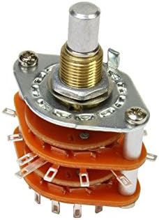bangdan 6 Position 4-Pole Rotary Guitar Pickup Selector Switch