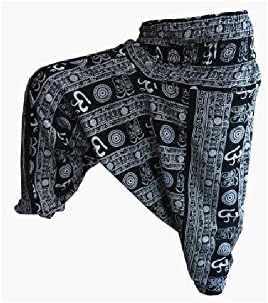 Handmade in IndiaWomen's Trousers Pants Indian Trouser Yoga Pant Wear Jumpsuit HO-7
