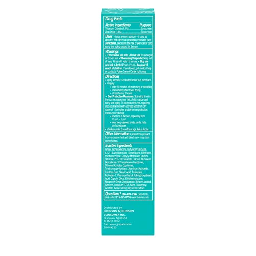 AVEENO PROTECT + SOOTHE FACE MINERAL SUNSCREEN WITH BROAD SPECTRUM SPF 30 FOR SENSITIVE SKIN, LIGHTWEIGHT & NON-GREASY FACE SUNSCREEN, WATER-RESISTANT UVA/UVB PROTECTION, 1.7 FL. OZ