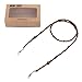 Mini Tree Wood Bead Eyeglass Chain Sunglasses Strap Reading Glasses Holder (Coffee)