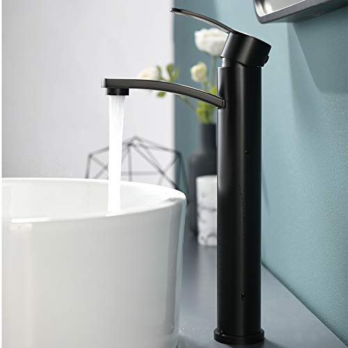 VALISY Modern sus304 Stainless Steel One Hole Single Handle Tall Matte