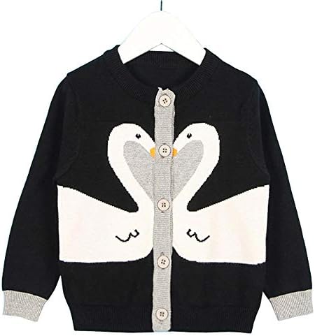 Wennikids Baby Girls' Little Knit Cardigan Button Sweater for 12M-6T