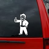 Fallout - Vault Boy/Pipboy – 5” tall Vinyl Decal Window Sticker for Cars, Trucks, Windows, Walls, Laptops, and More.