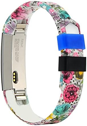 GeekSpark Fitbit Versa Bands, Woven Fabric Quick Replacement Accessories Wristbands with Classic Square Stainless Steel Clasp for Fitbit Versa Smartwatch