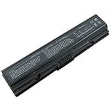 Laptop Battery for Toshiba Satellite A205-S5000, 9 cells 6600mAh Black