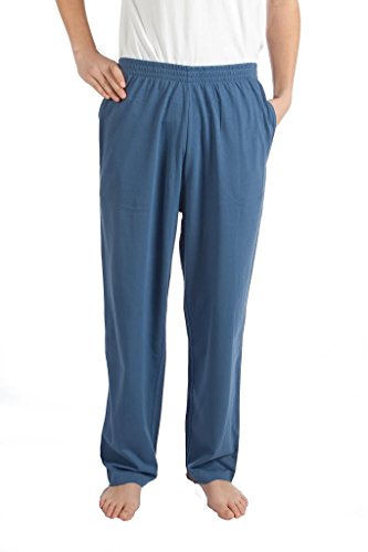 Pembrook Mens Jersey Knit Pants-L-Blue