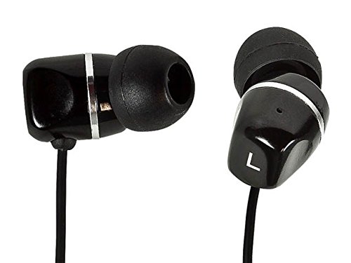 Form Fitting Hi-Fi Noise Isolating Earphones - Black MNP