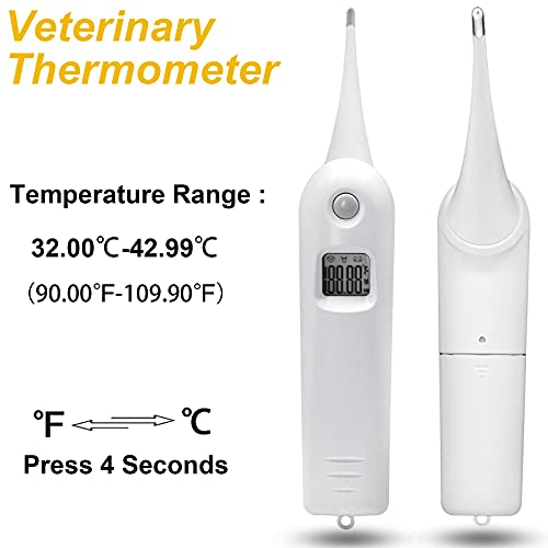 Hzran Pet Veterinary Thermometer, Pet Accurate Fever Detection