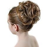 Dodoing Curly Messy Hair Bun Extension Ponytail Hairpiece Hair Extensions Donut Hair Chignons Hair Piece Wig 14 Colors
