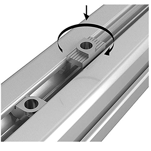 image for FullerKreg Hammer Head M8 T Nut Suitable for use with 10mm Slot Alumin