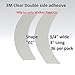 3M Walker C Contour Double Sidded Tape, Clear for Wigs, Toupees (36 ct) (CC)