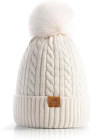 C.C Trendy Fuzzy Fleece Lined Warm Comfortable Soft Stretch Cable