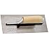 Goldblatt G03454 11-Inch Finishing Trowel Stainless Steel Wood Handle