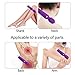 CNHIDEE Mini Wand Massager for Relieves Stress Waterproof Rechargeable Neck shoulder Body Back Sport Massage Travel Friendly 20X Magic Patterns Vibration Personal Quiet Powerful Mini Size