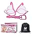 HenMerry Dual Vacuum Suction Cup Breast Enlargement Pump Set