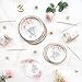 Elephant Baby Shower | Stunning Real Rose Gold Foil | Serves 16 | Elephant Party Supplies | Elephant Baby Shower or Birthday for Little Girl