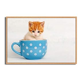 Framed Canvas Wall Art Merry Christmas Canvas Prints Home Artwork Decoration for Living Room,Bedroom - 16x24 inches