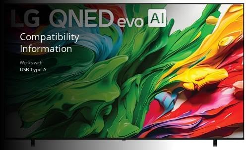 LG 100-Inch Class QNED evo AI QNED85A Series Mini LED 4K Smart TV w/AI Picture, AI Sound, HDR10, AI Super Upscaling 4K, Filmmaker Mode, Wow Orchestra, Alexa Built-in (100QNED85AU, 2025)