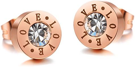 Chralter Exquisite High-end Earring Gold Plated Crystal Jewelry - Forever Lover Earrings on Posts