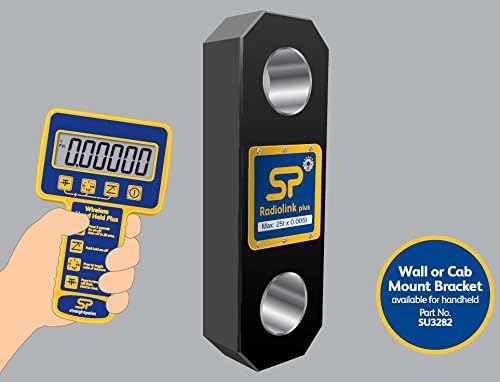 Straightpoint Radiolink Plus Dynamometer: 26,000 lb x 5 lb, Supplied with SW-HHP handheld display and two Green Pin (G-4163) Standard Safety Anchor