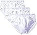 BOSS Men's 3-Pack Traditional Cotton Briefs, Pure White, Large