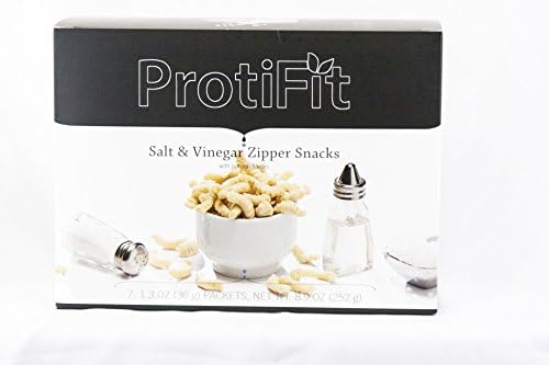 Proti Fit Salt & Vinegar Zipper Snacks Ideal Protein Compatible