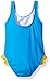 Warner Bros. Girls' Supergirl Toddler Swimsuit, Red, 4T
