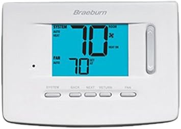 Braeburn 3220 Non Programmable 3h 2c Programmable Household Thermostats Amazon Com