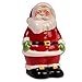 Santa and Snowman Christmas Salt and Pepper Shaker Set, 4-inch