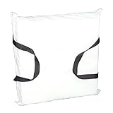 Onyx Cushion-Throw White Cloth