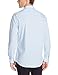 Calvin Klein Men's Slim Fit Check Long Sleeve Non-Iron Button Down Shirt, Blue Capri, Medium