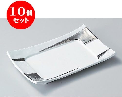 10個セット 長角皿 白磁プラチナ9 0寸長角四方皿 27 2 X 10個セット 長角皿 白磁プラチナ9 0寸長角四方皿 27 2 X