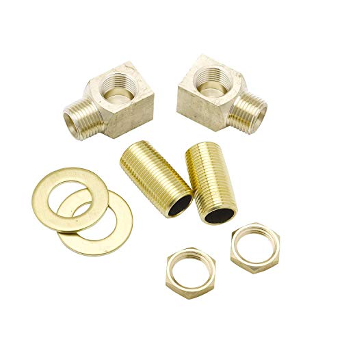 T&S Brass B0230K Installation Kit for B0230 Style Faucets. Two short
