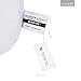 MALOUF Sleep TITE Hypoallergenic 100% Waterproof Protector-15-Year Warranty-Vinyl Free Mattress Protector, Queen, White