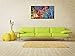Wieco Art Colorful Abstract Heart Oil Paintings on Canvas Wall Art Ready to Hang for Living Room Bedroom Home Office Decorations Modern 5 Panel 100% Hand Painted Stretched and Framed Artwork