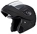 HJC CL-MAXBT II Bluetooth Modular Motorcycle Helmet (Matte Black, Medium)