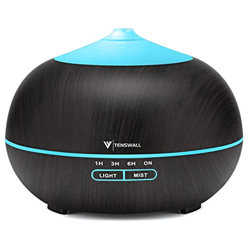 TENSWALL Essential Oil Diffuser, 400ml Ultrasonic Diffusers for Essential Oils