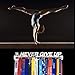 Race Sports Medal Holder Display Hanger Rack Frame - Stainless Steel Mirror Silver Sturdy Wall Mount Over 40 Medals Easy to Install Easy to Use Common Simple Normal Universal Design