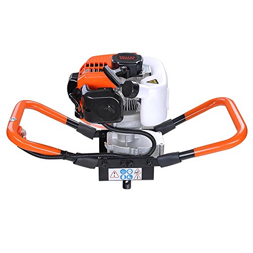 Yeshom 52CC 2.2HP Earth Auger Powerhead 1 or 2 Men Gas Powered Post Hole Digger Machine - Thumbnail 4